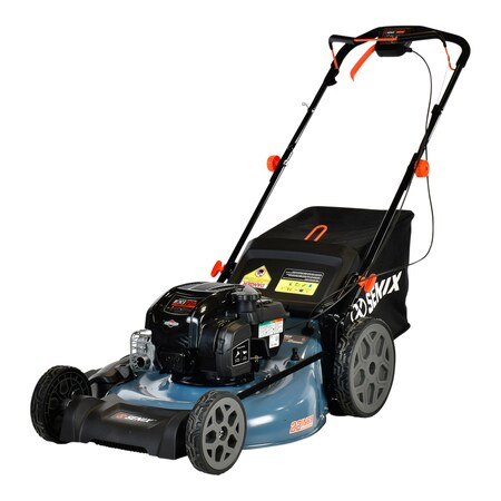 SENIX 22-Inch 163 cc 4-Cycle Gas Powered Self-Propelled Lawn Mower, Variable Speed, 3-In-1 LSSG-H2